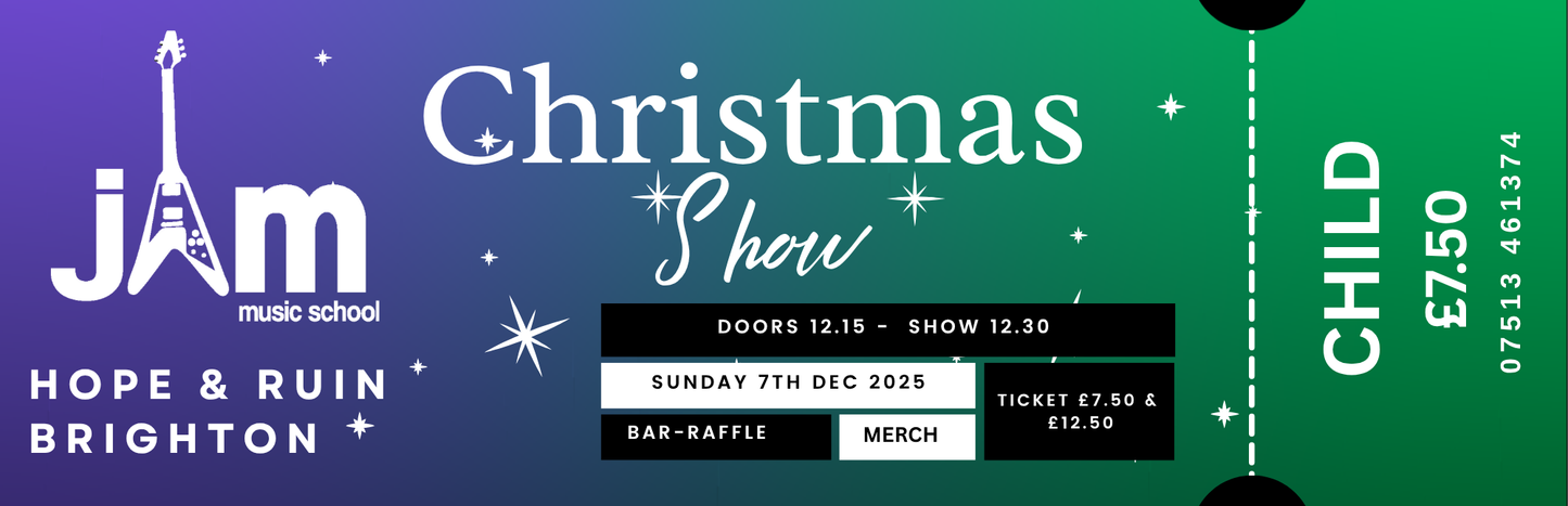 Joe's Academy of Music Brighton- Christmas Show Tickets